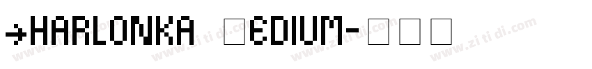 Charlonka Medium字体转换